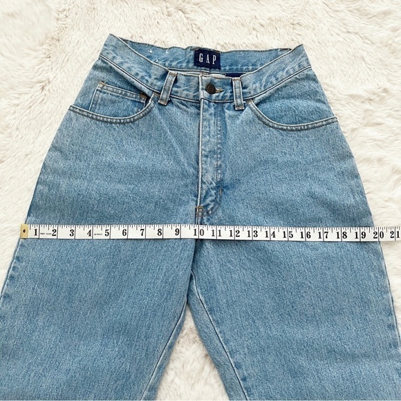 VINTAGE | Gap NWT Mom Jeans Light Wash 80s 90s - Picture 11 of 11